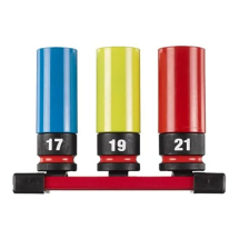 1/2inch IMPACT SOCKET SET - SQUARE DRIVE (3 PIECE) 1/2inch IMPACT SOCKET SET - SQUARE DRIVE (3 PIECE)